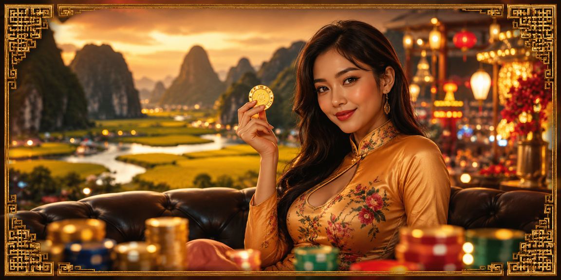 Không khí chợ đêm Ninh Bình lung linh ánh đèn – gợi cảm giác thú vị của slot game VIP